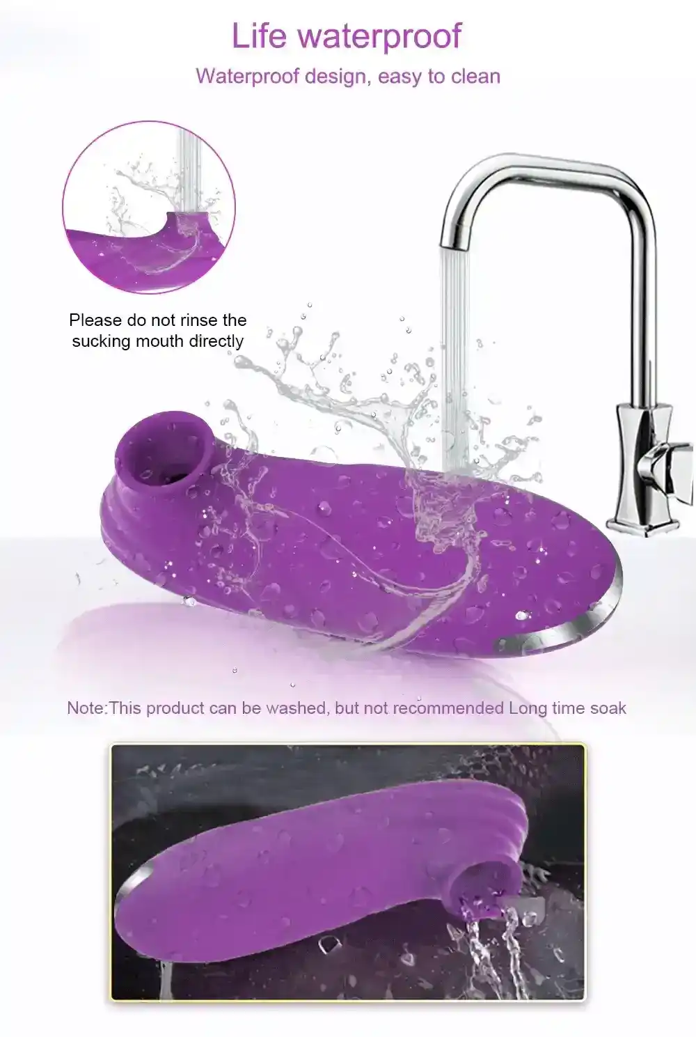 vibrador clitoris con 10 modos