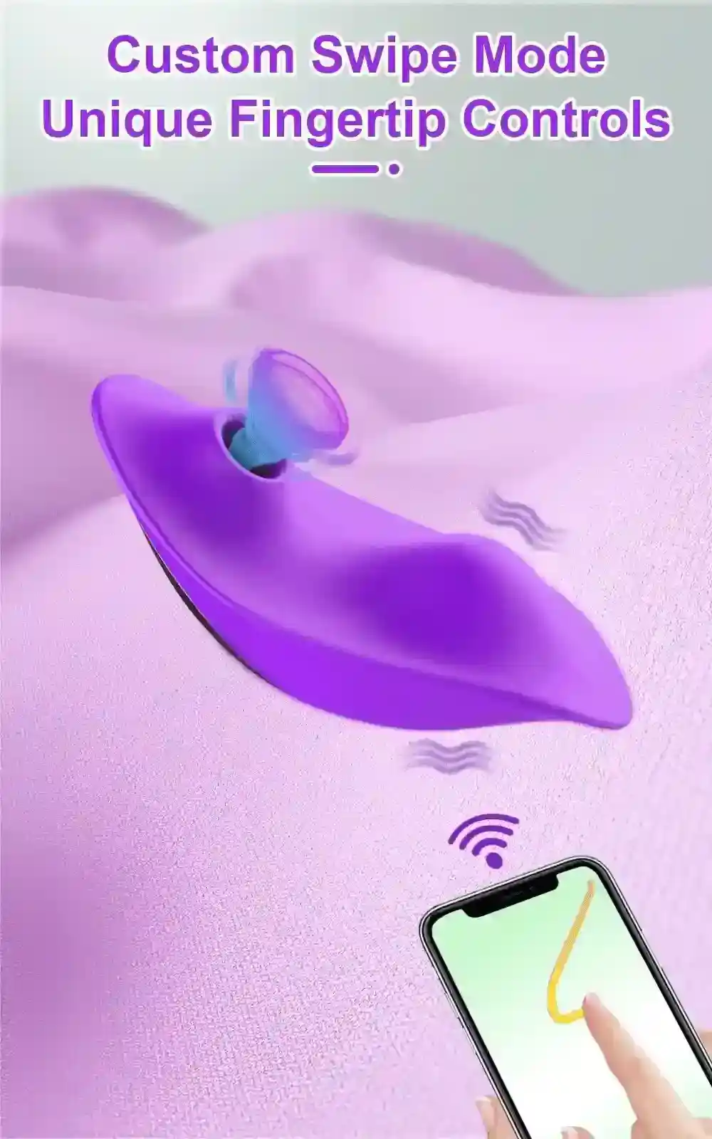vibrador clitoris con succion y control app