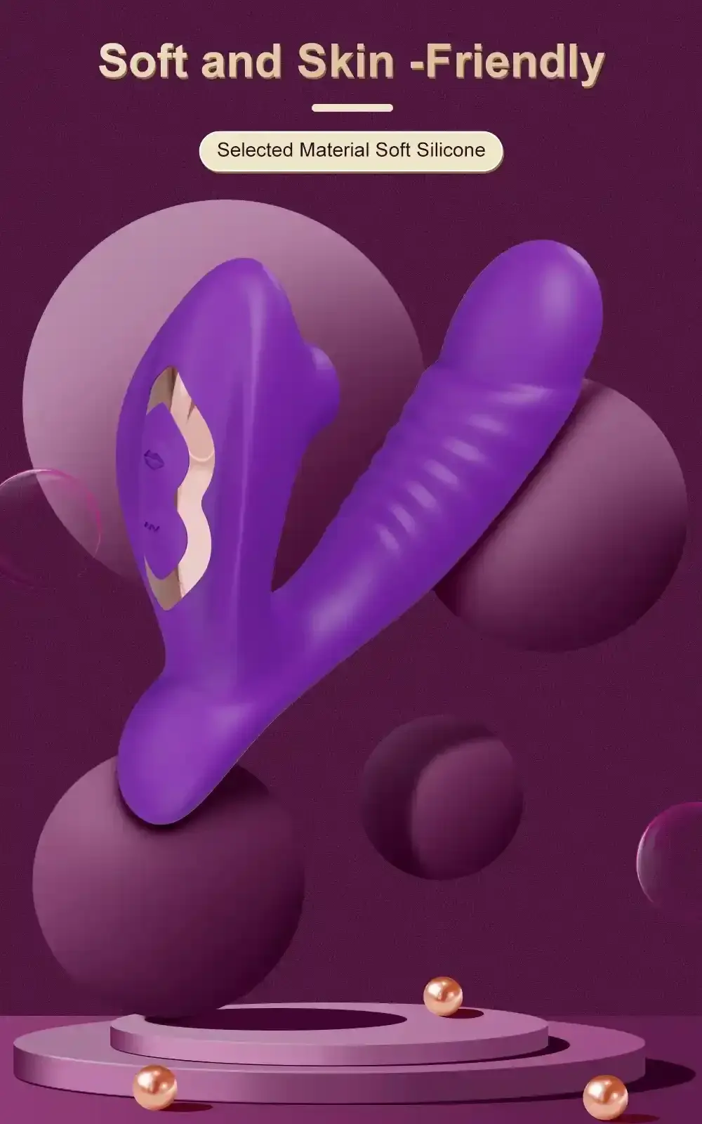 vibrador clitoris succion potente recargable