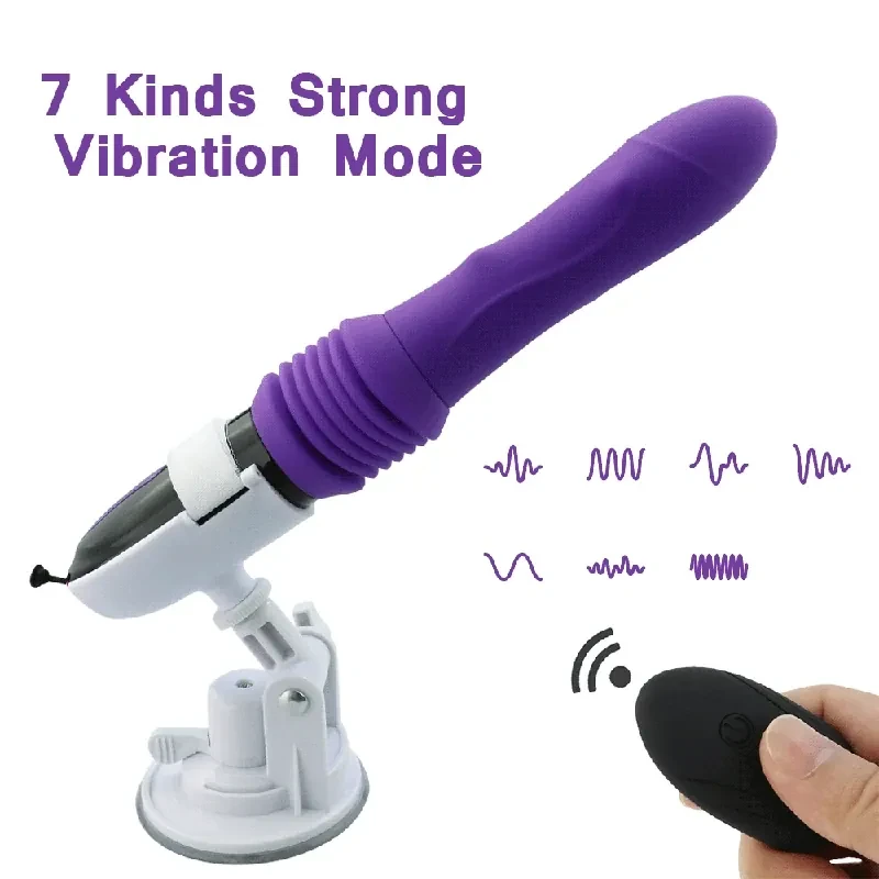 vibrador con accion de empuje