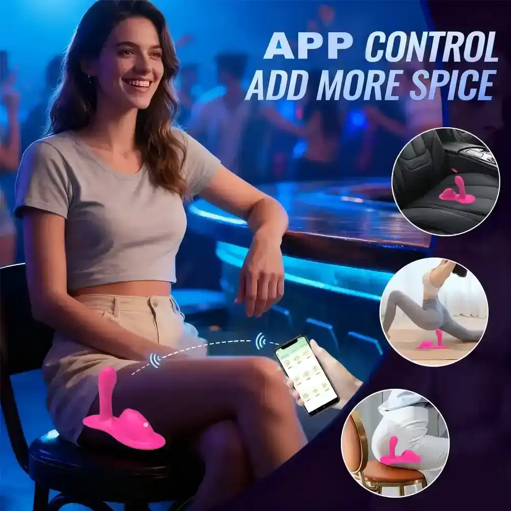 vibrador con aplicacion movil controlable