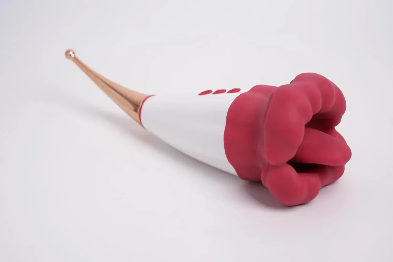 vibrador con dos cabezales de estimulacion