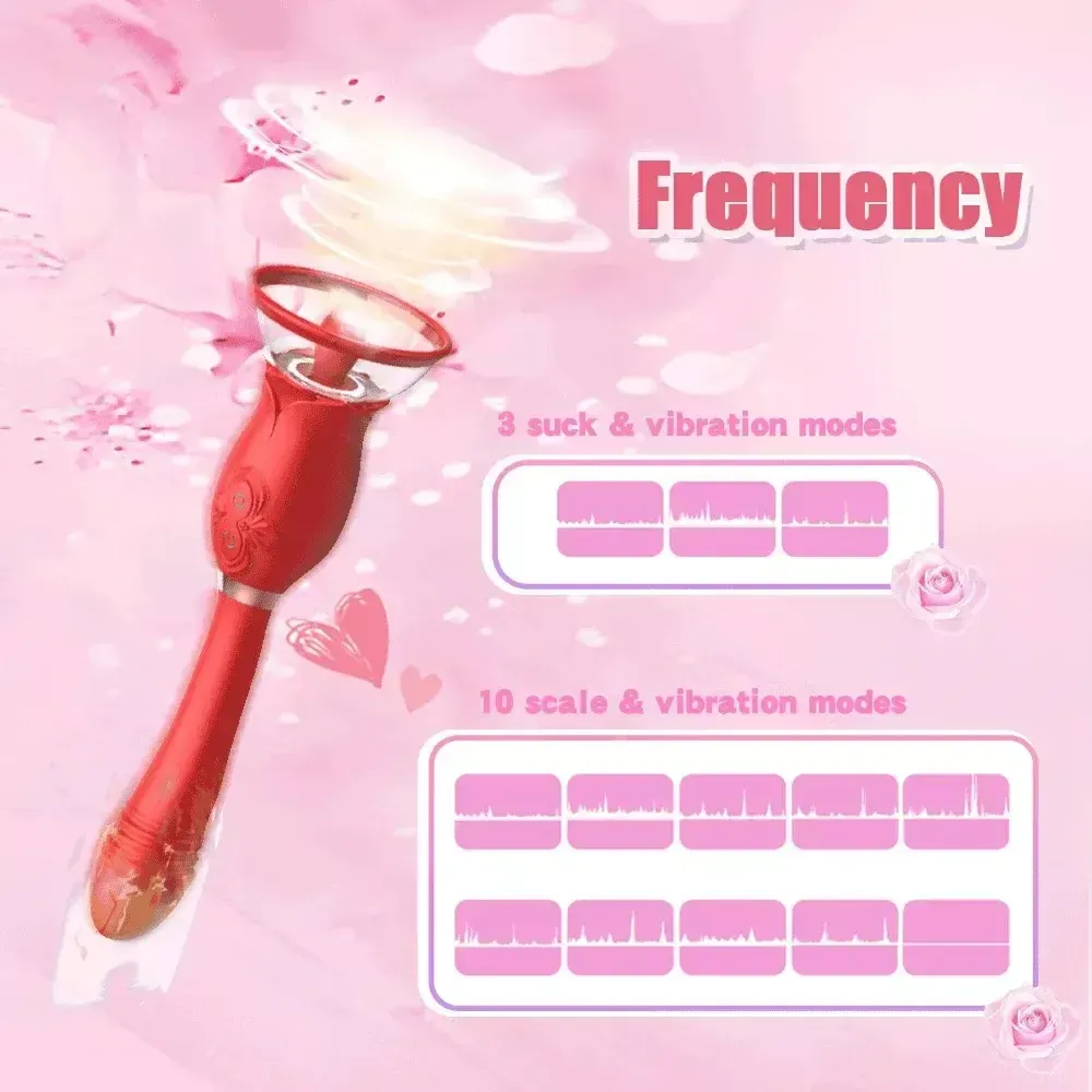 vibrador con lengua de silicona suave