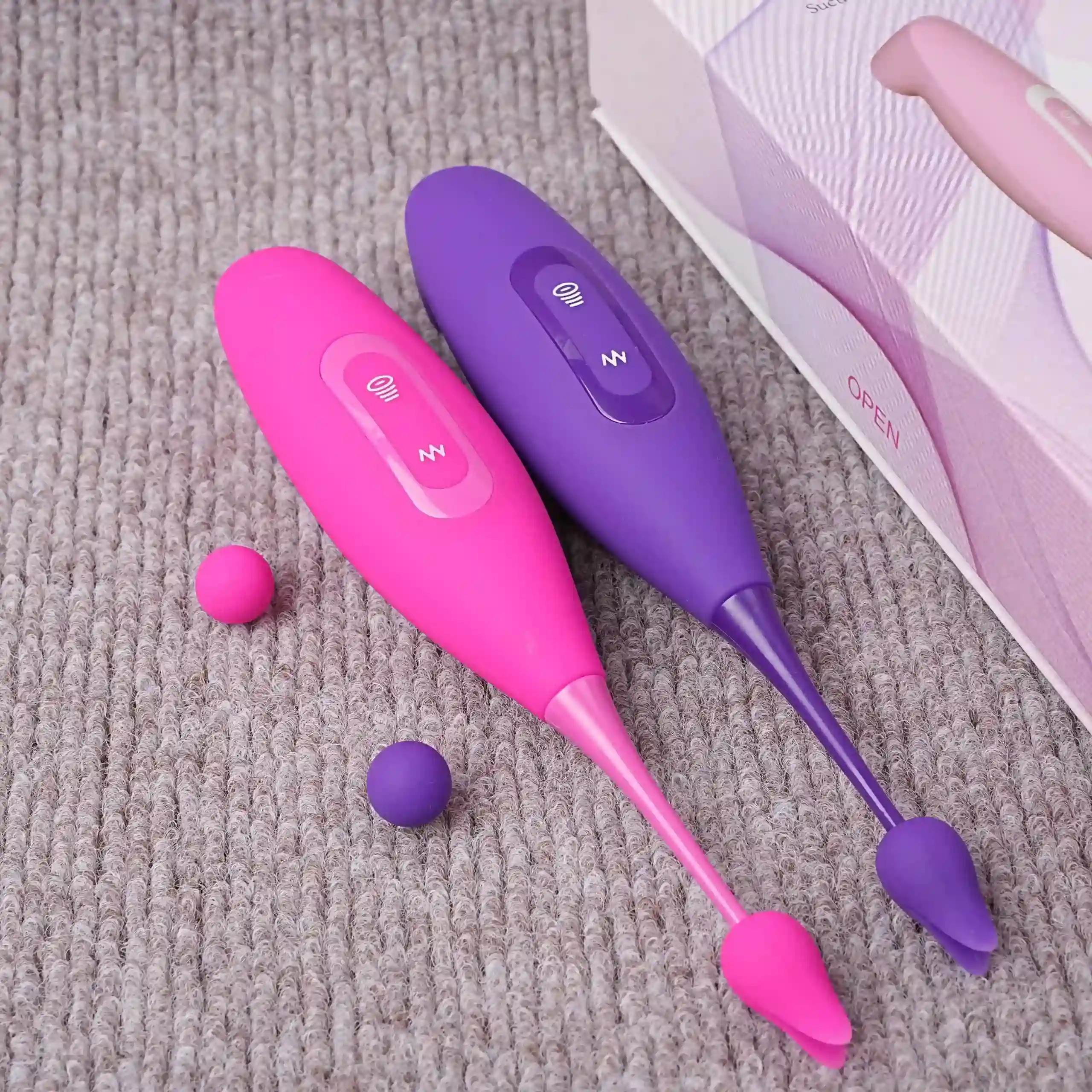 vibrador con ocho modos de succion