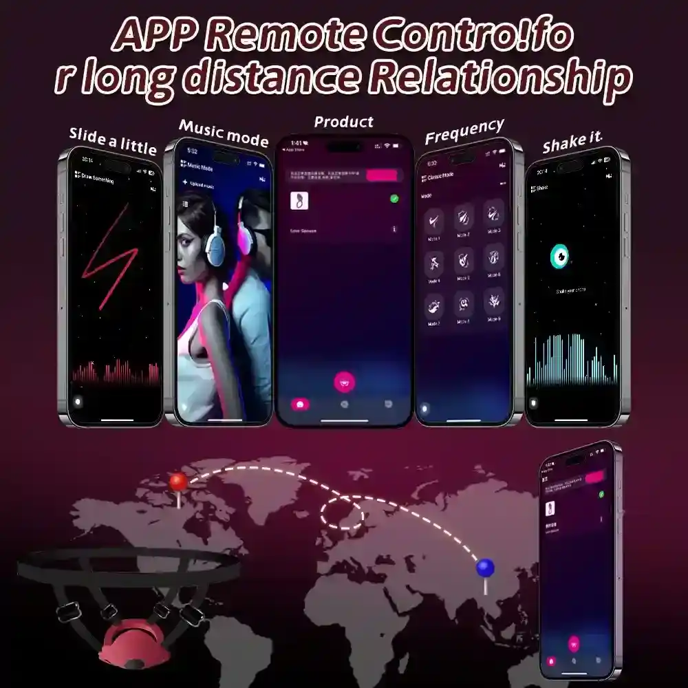vibrador control pareja a distancia