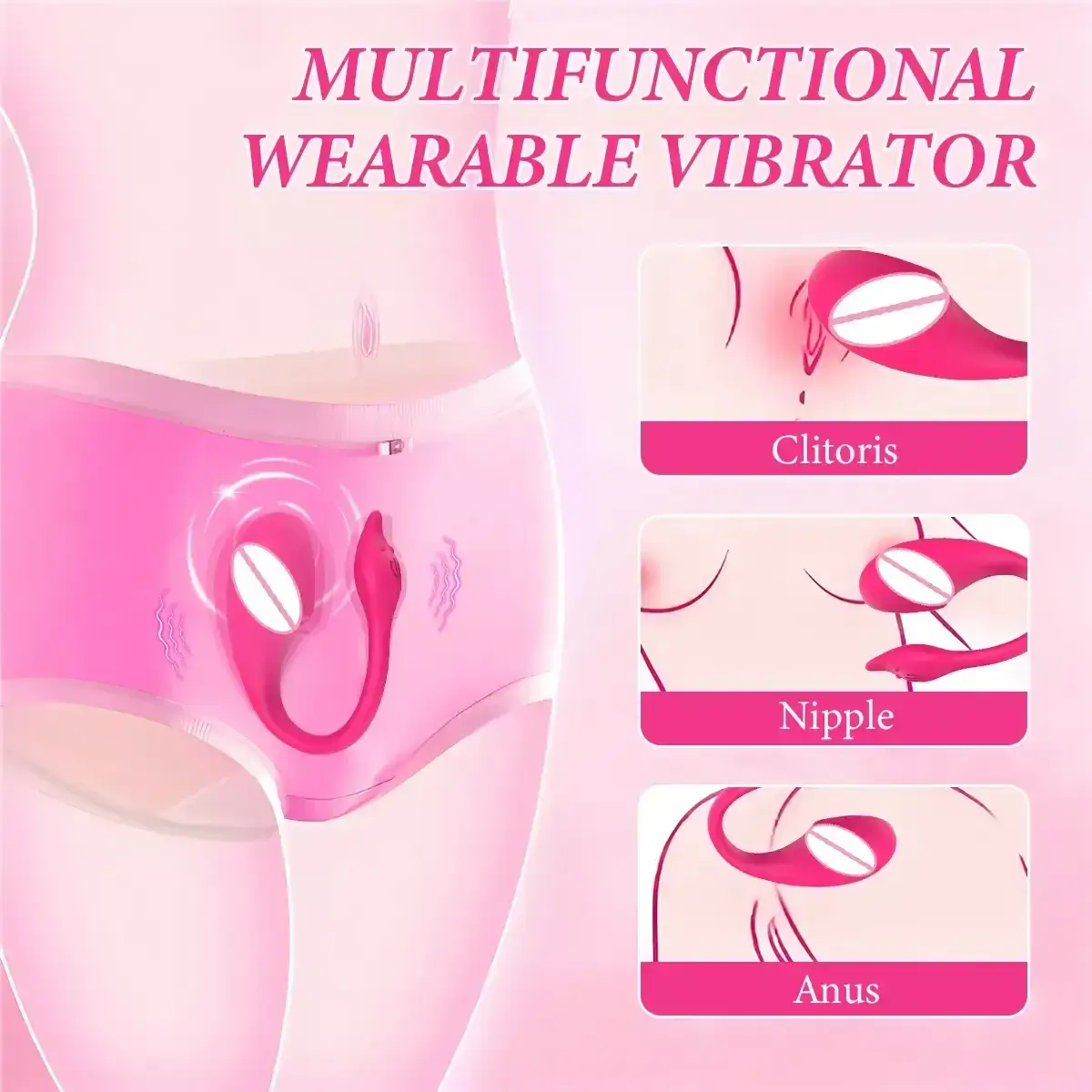 vibrador control por aplicacion inalambrico