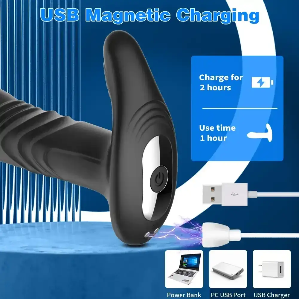 vibrador de empuje con control app