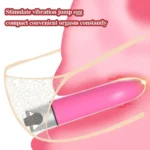 vibrador de silicona discreto y potente