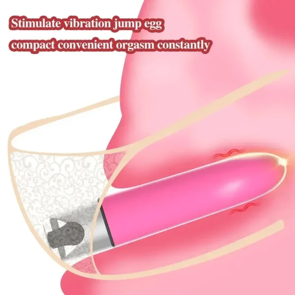 vibrador de silicona discreto y potente