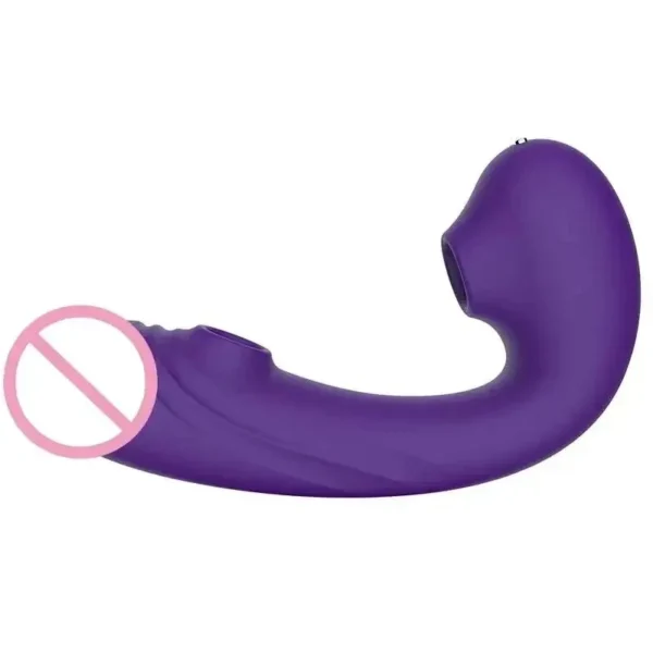 vibrador de succión rosa cuerpo seguro