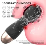 vibrador de varilla ergonómico recargable