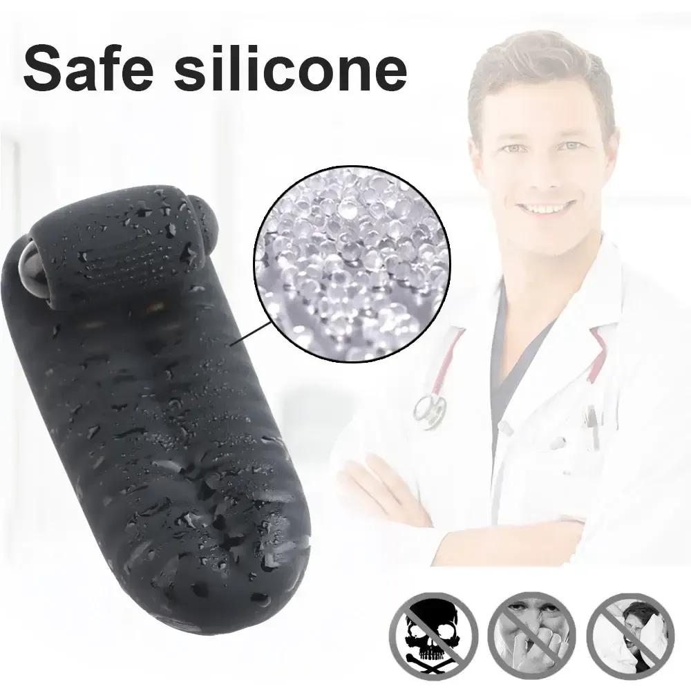 vibrador dedo recargable impermeable