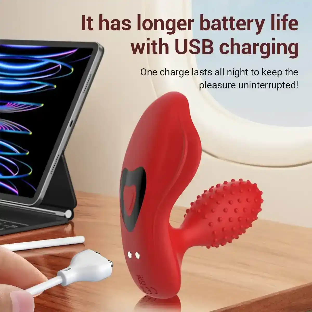 vibrador discreto recargable por usb