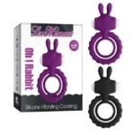 vibrador doble anillo de silicona