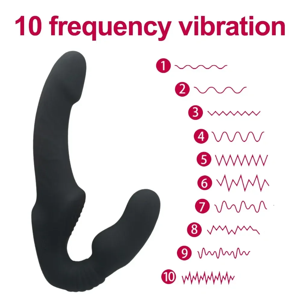vibrador doble cabeza silicona medica impermeable