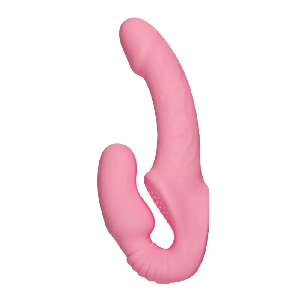 vibrador doble curvo silicona medica punta