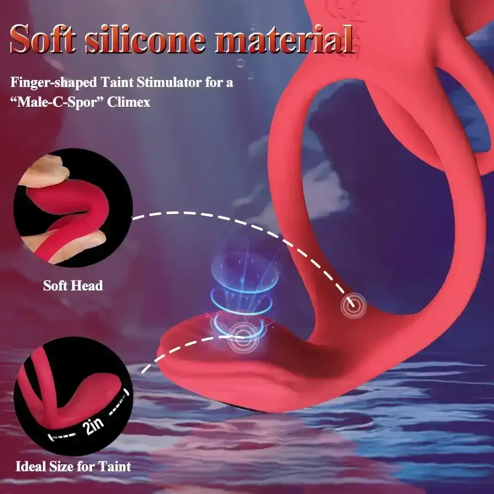 vibrador doble para pareja sumergible