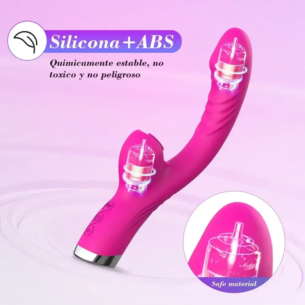 vibrador ergonomico silicona medica 22