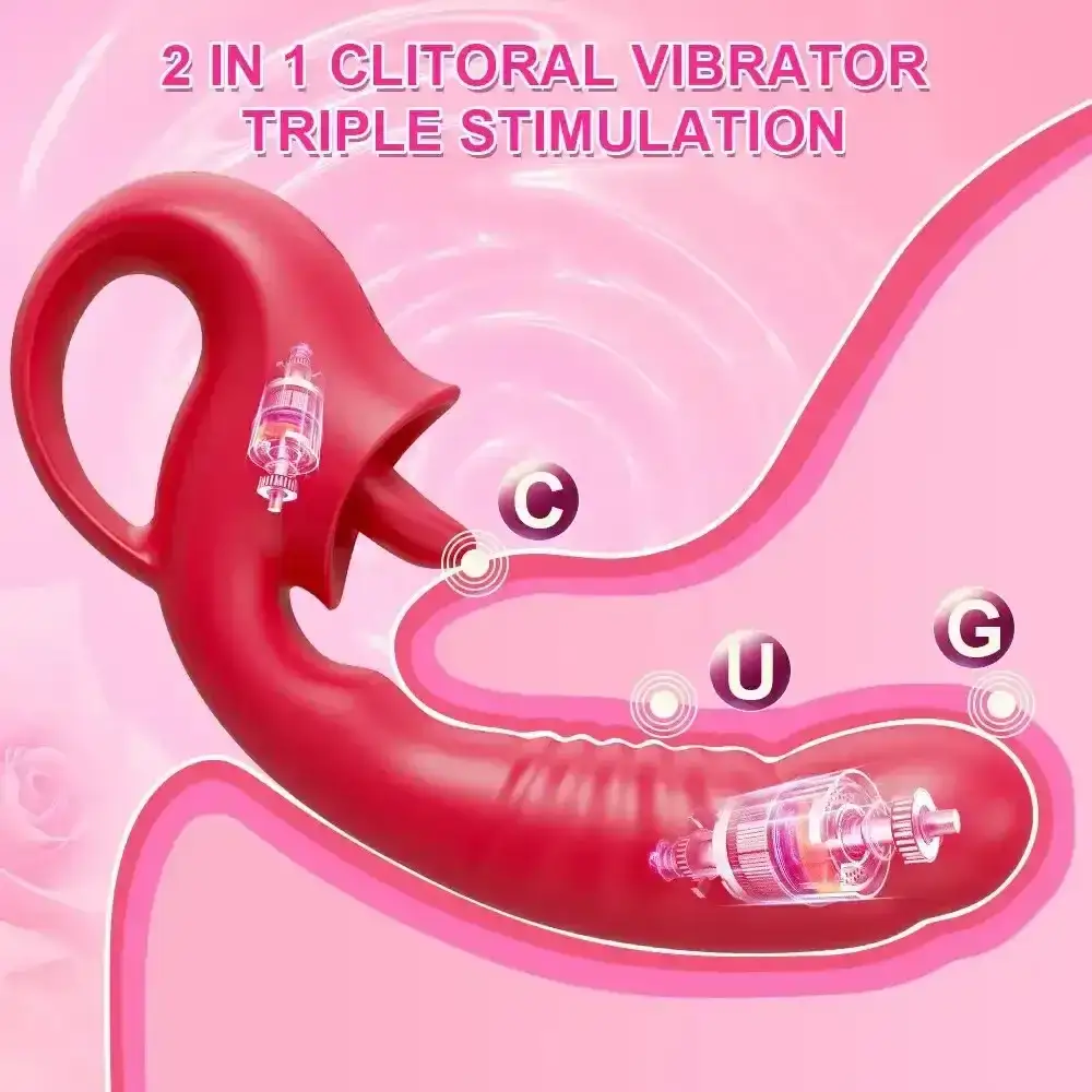 vibrador lengua silicona usb carga