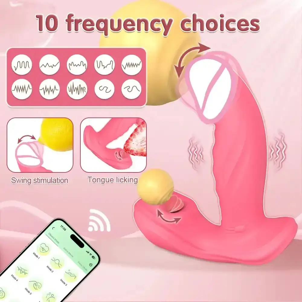 vibrador lingual app fácil limpieza