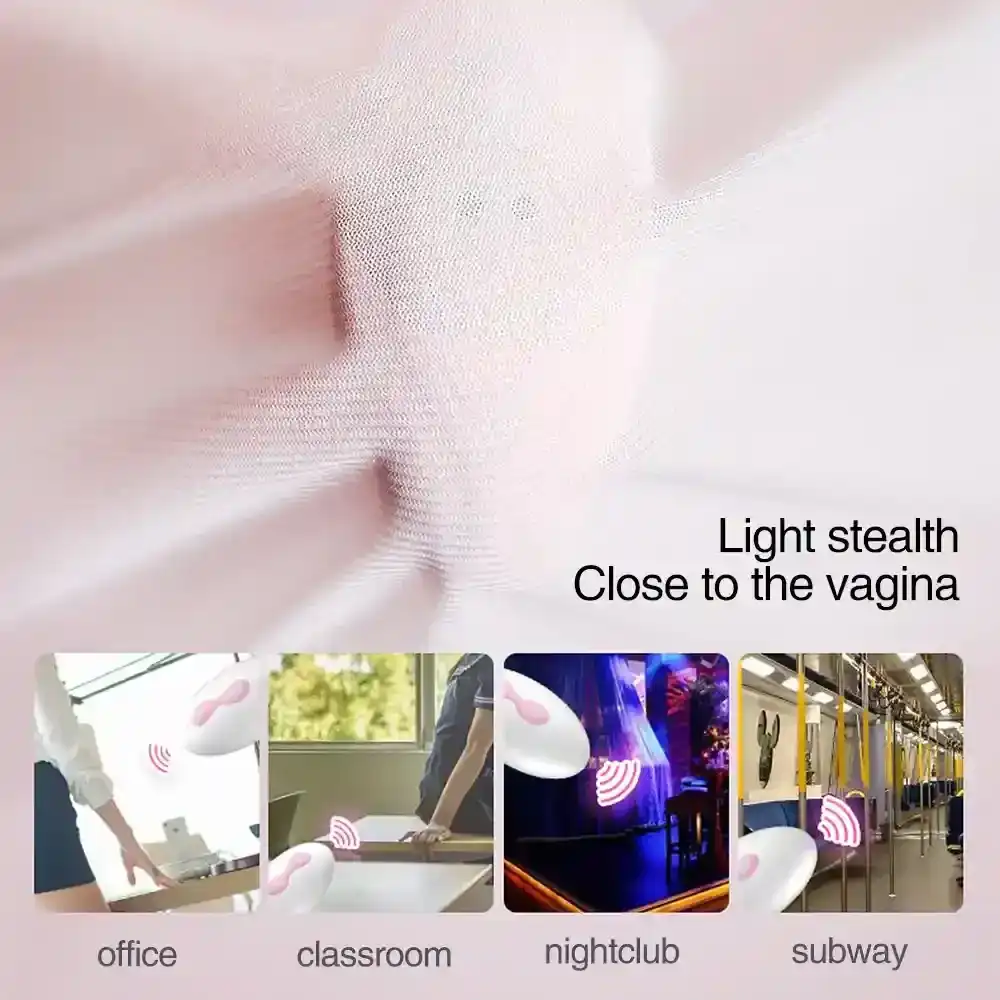 vibrador mariposa recarga usb 40mm