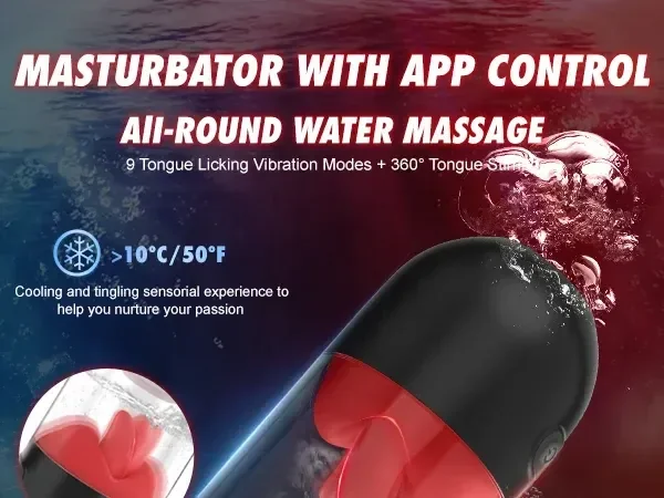 vibrador masculino con succion automatica y vibracion