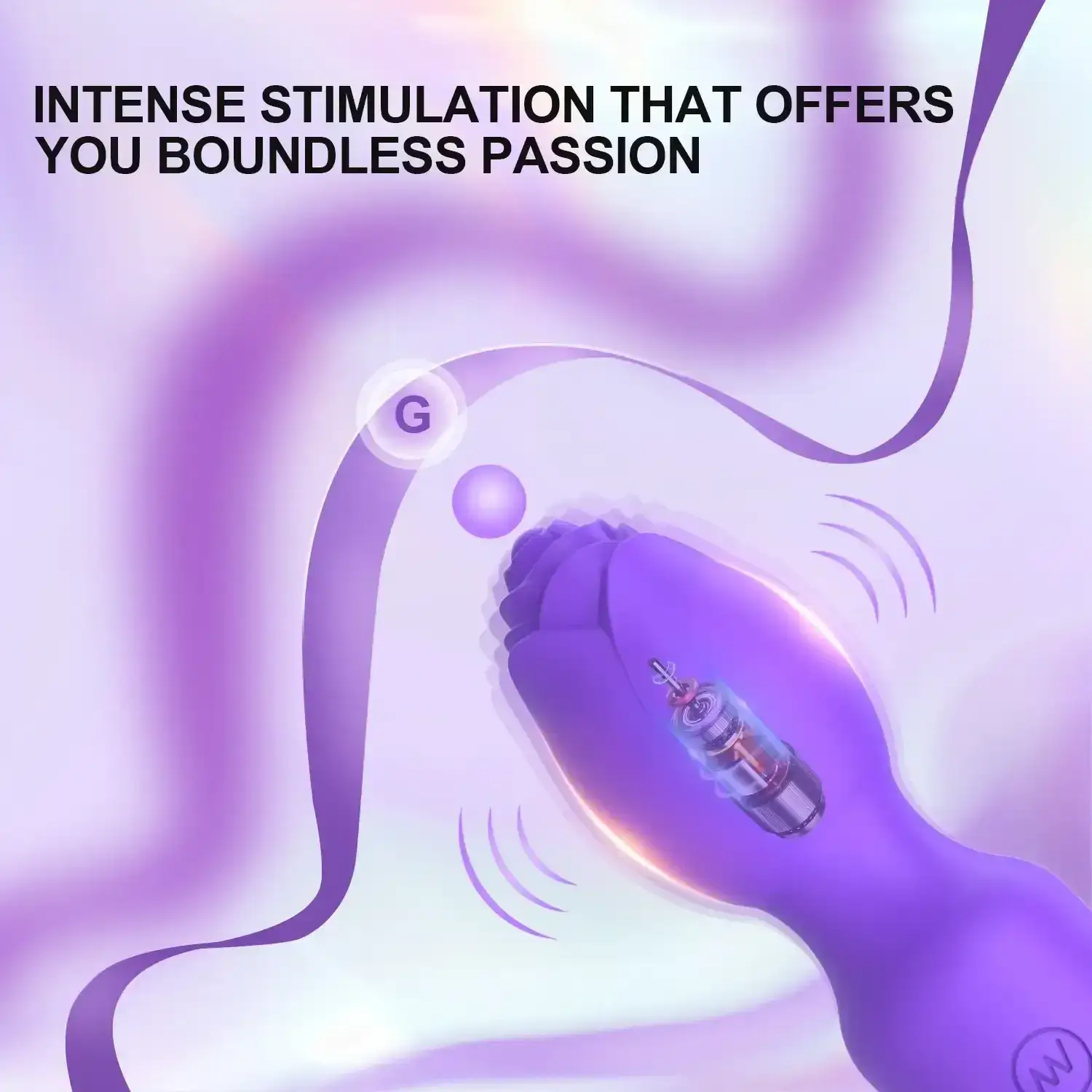 vibrador punto g silicona suave