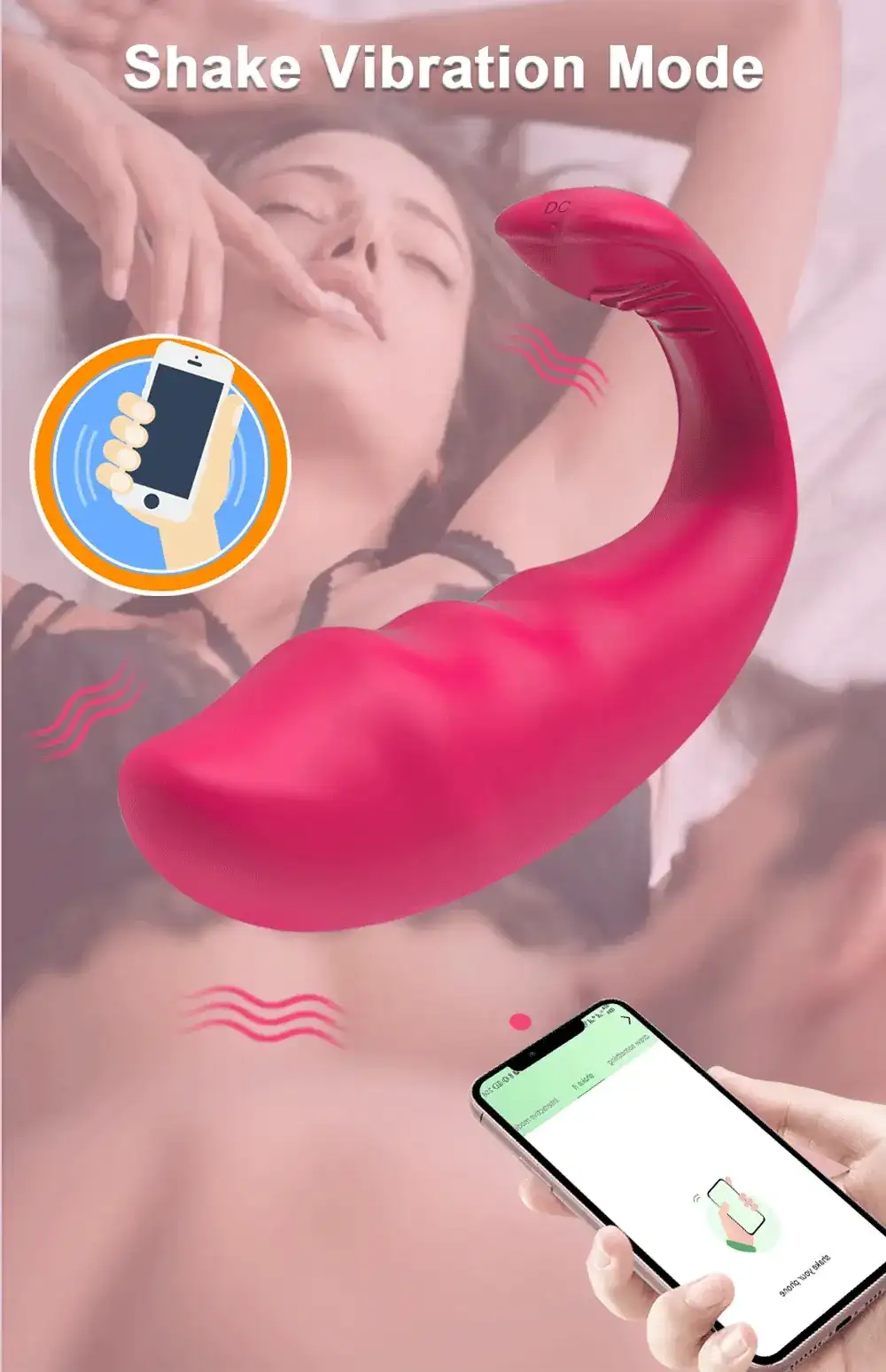 vibrador punto g wearable con app