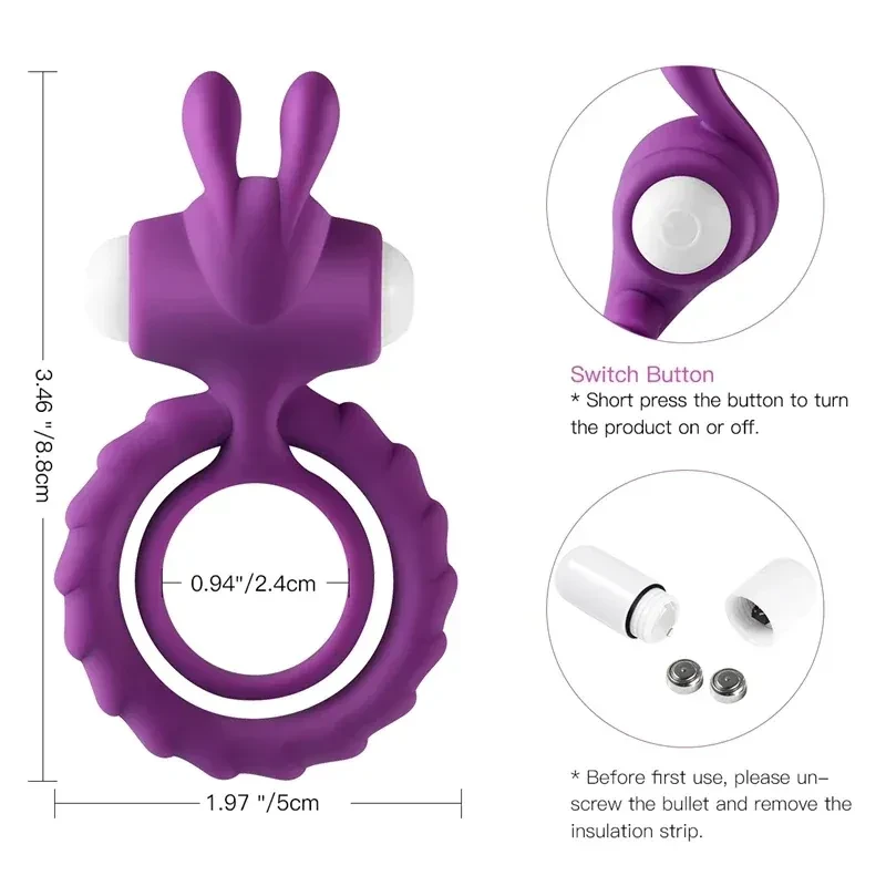 vibrador rabbit doble estimulacion clitoris
