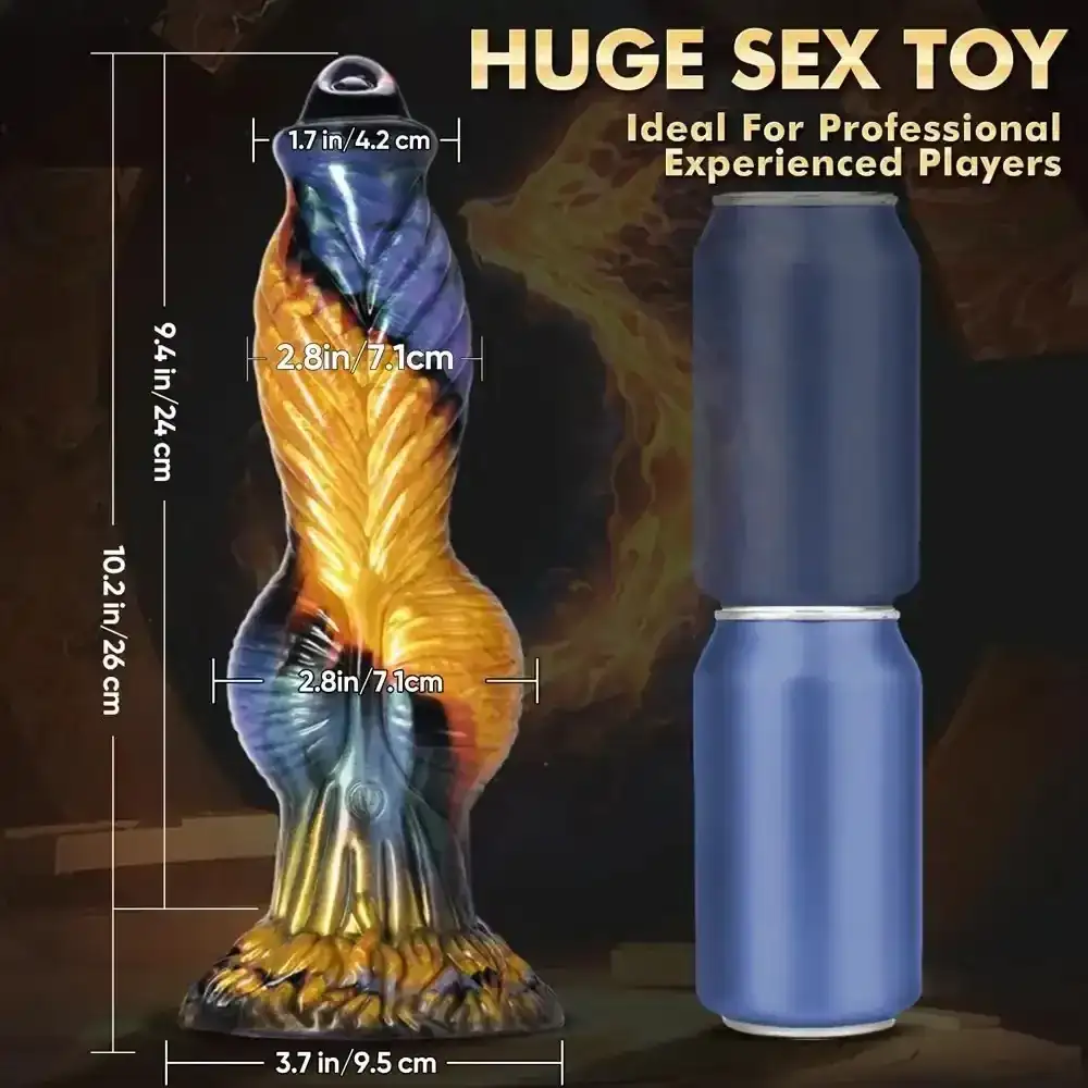 vibrador realista silicona médica 10 pulgadas
