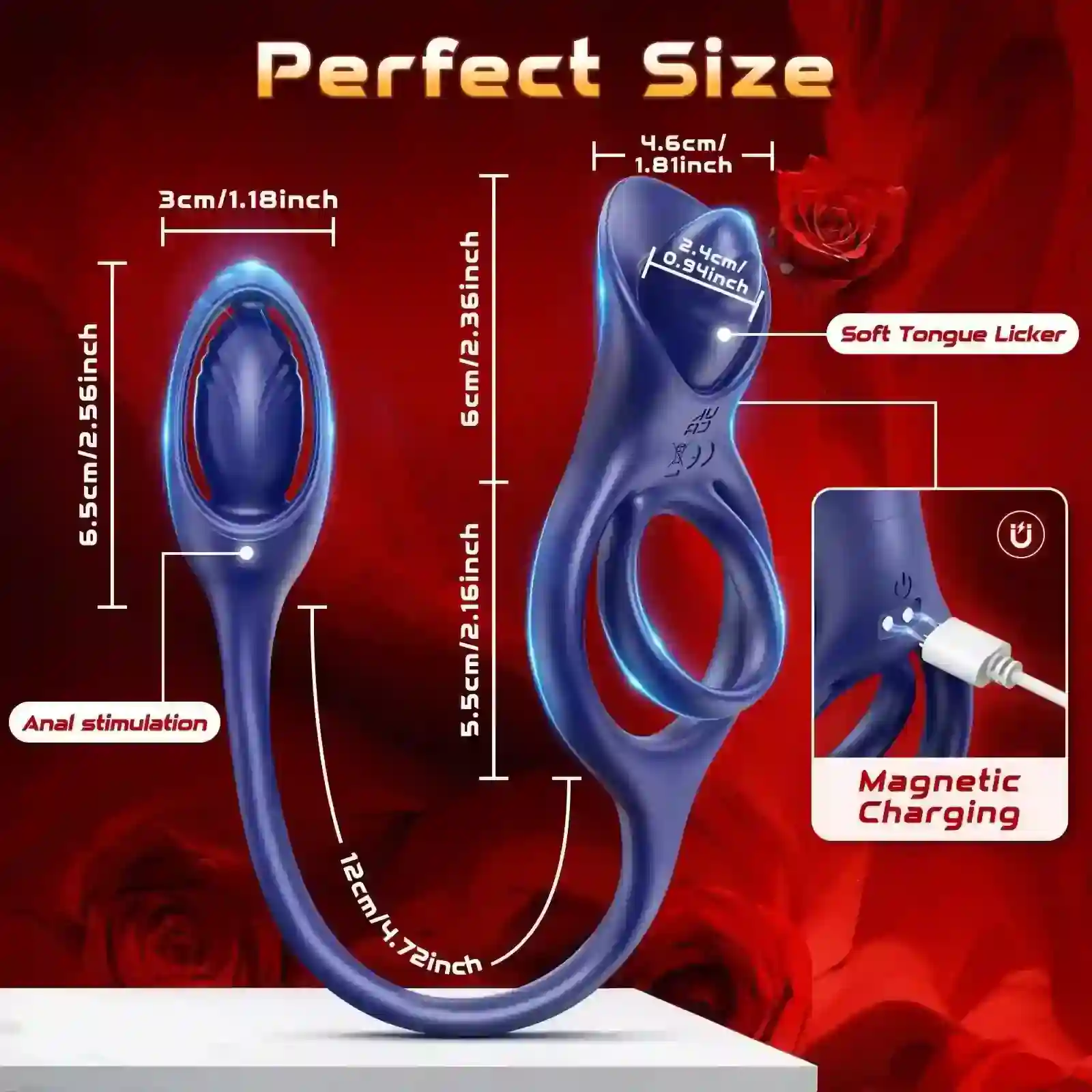 vibrador recargable app control mujer