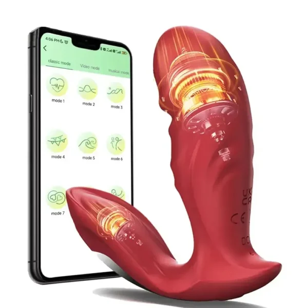 vibrador recargable control app manoslibres