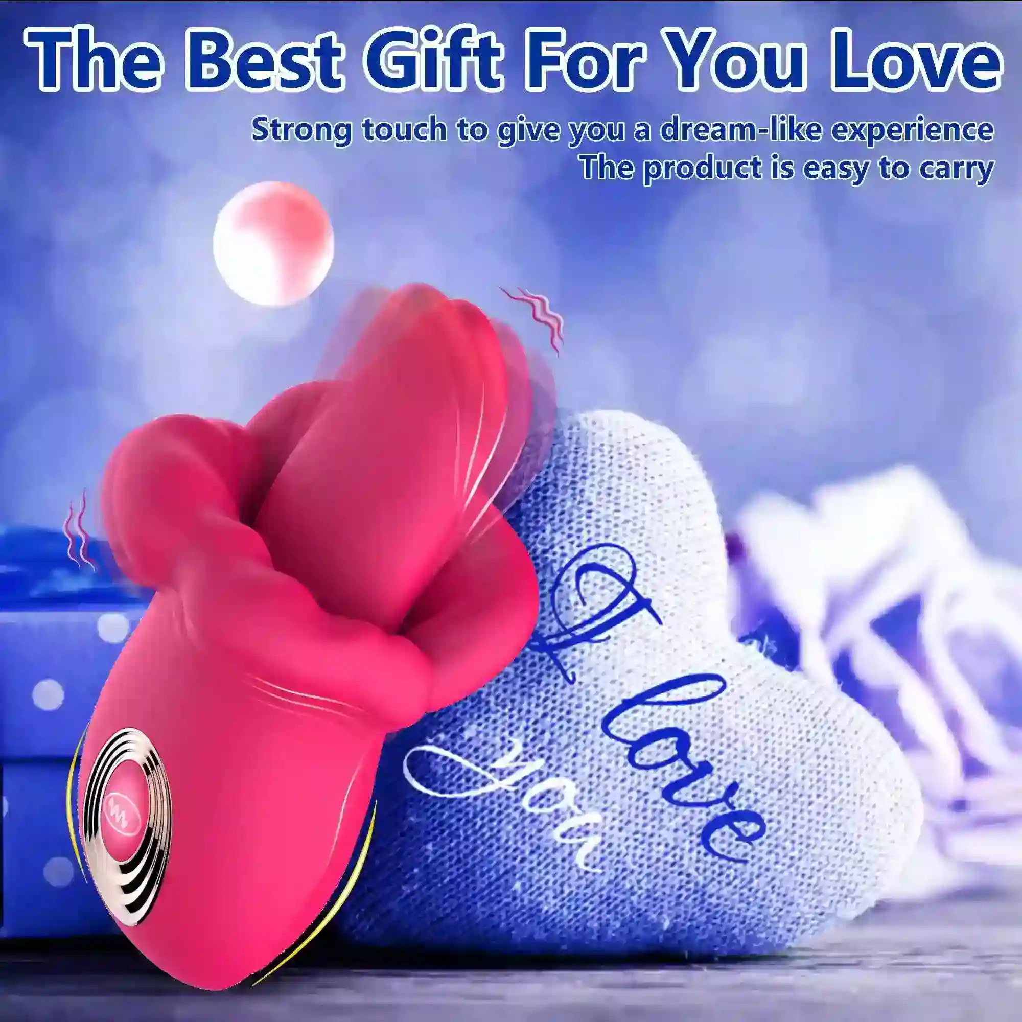vibrador rosa con 7 modos de vibracion