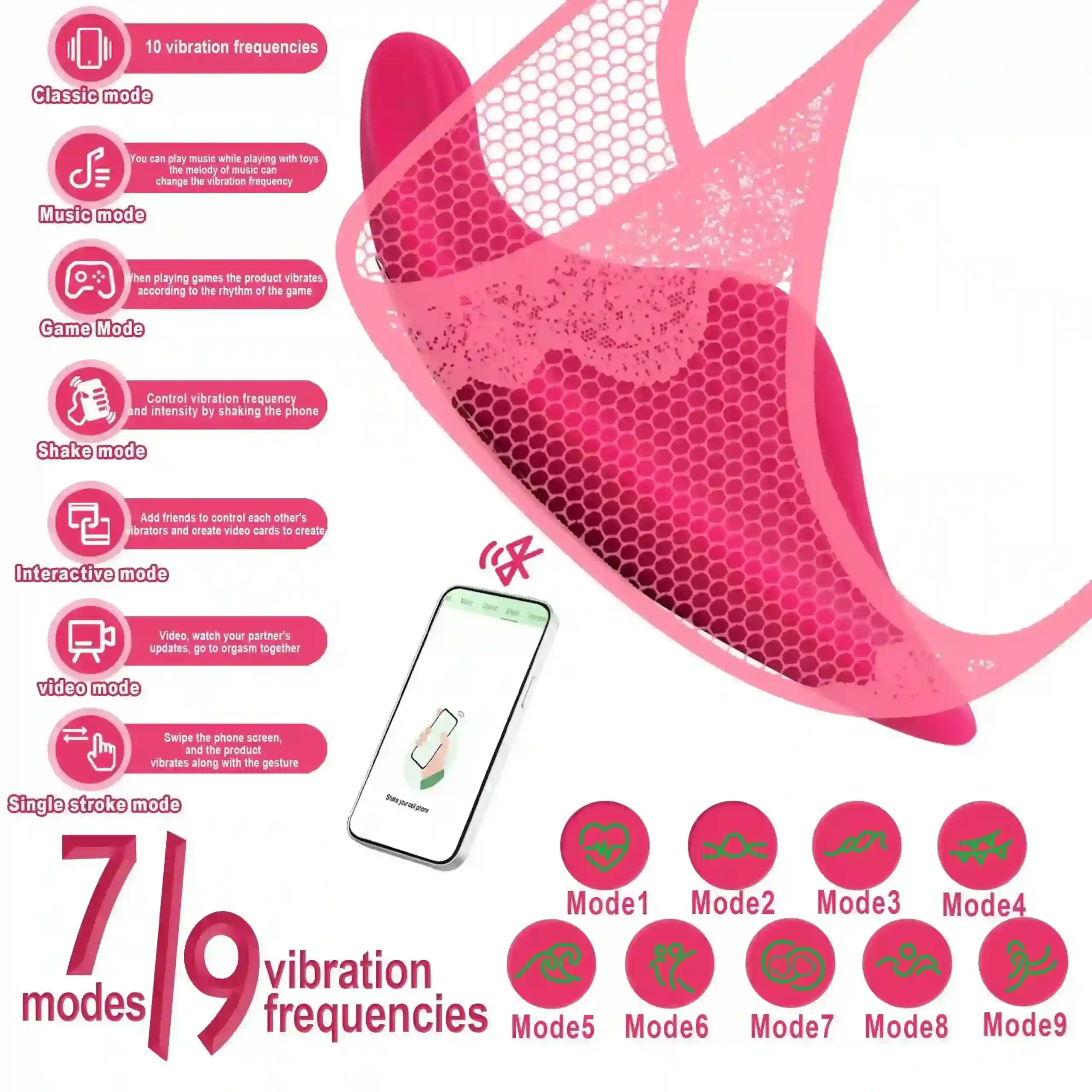 vibrador rosa para punto g y clitoris