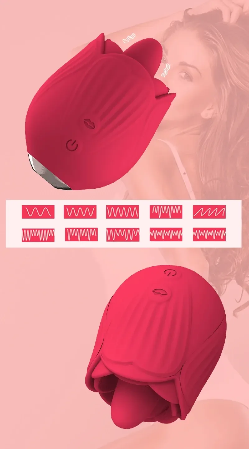 vibrador rosa silicona suave piel