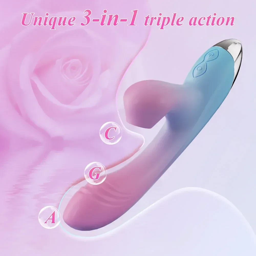 vibrador rosa succion ondas de presion