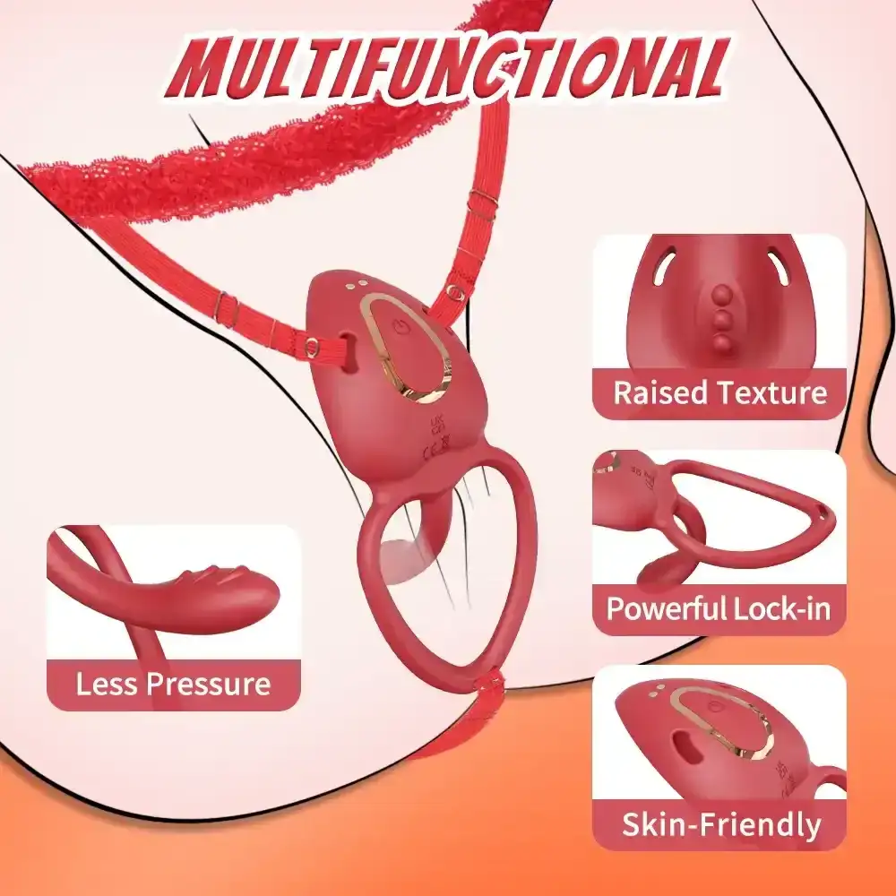 vibrador silicona medica 9 frecuencias