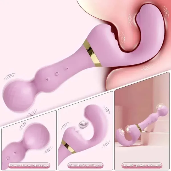 vibrador silicona médica carga magnética usb