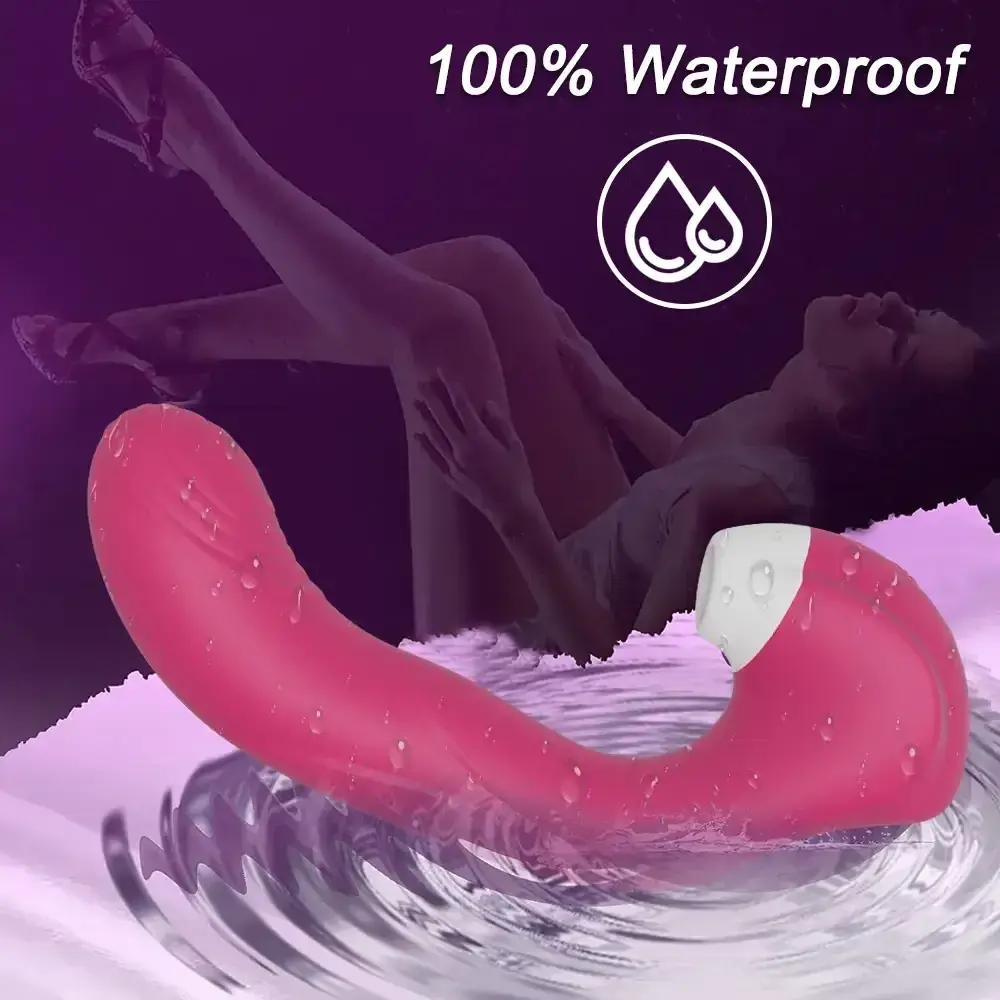 vibrador silicona medica succion clitoridiana