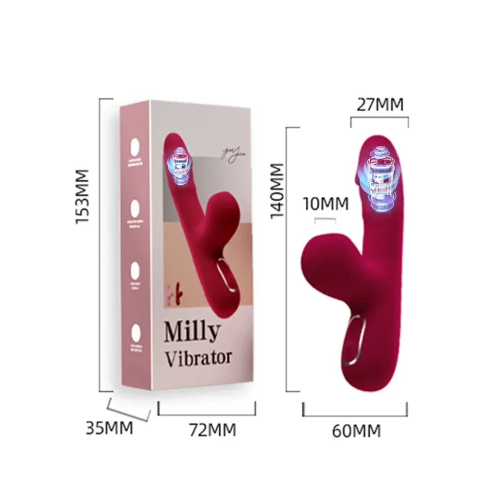 vibrador silicona medica succion suave
