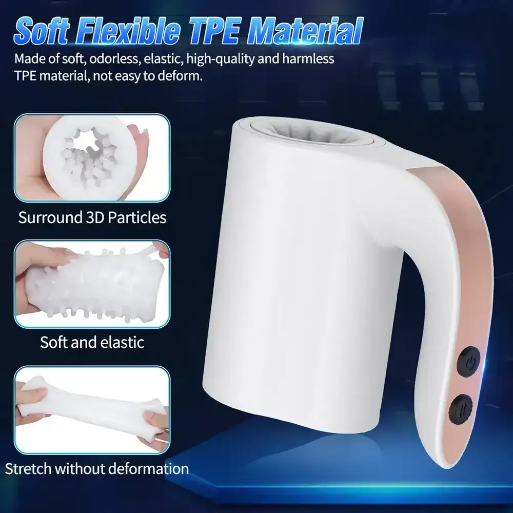 vibrador telescopico con movimiento de empuje